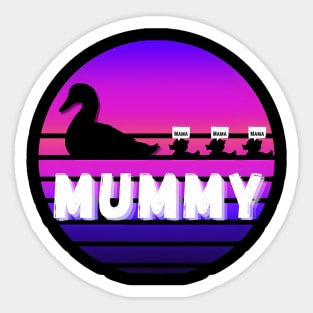 Duck mummy Sticker